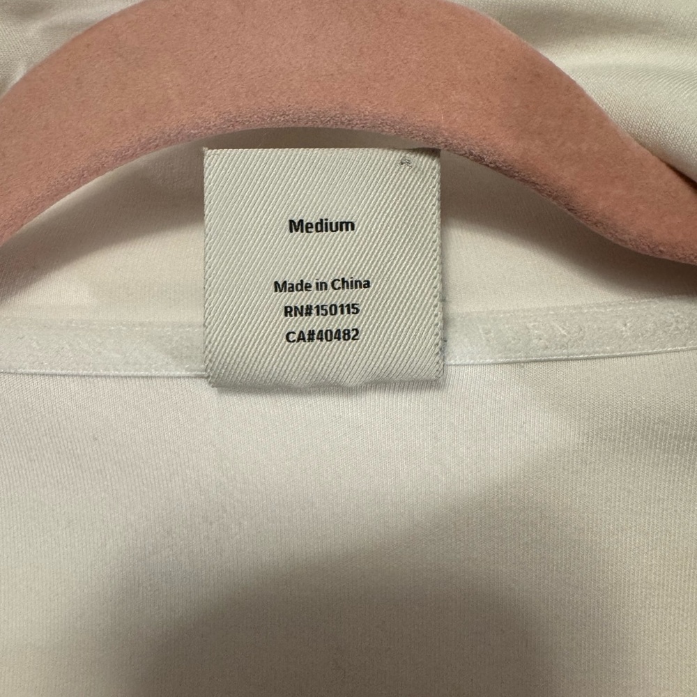 Varley White Zip-Up with Gold Accents - Picture 6 of 12